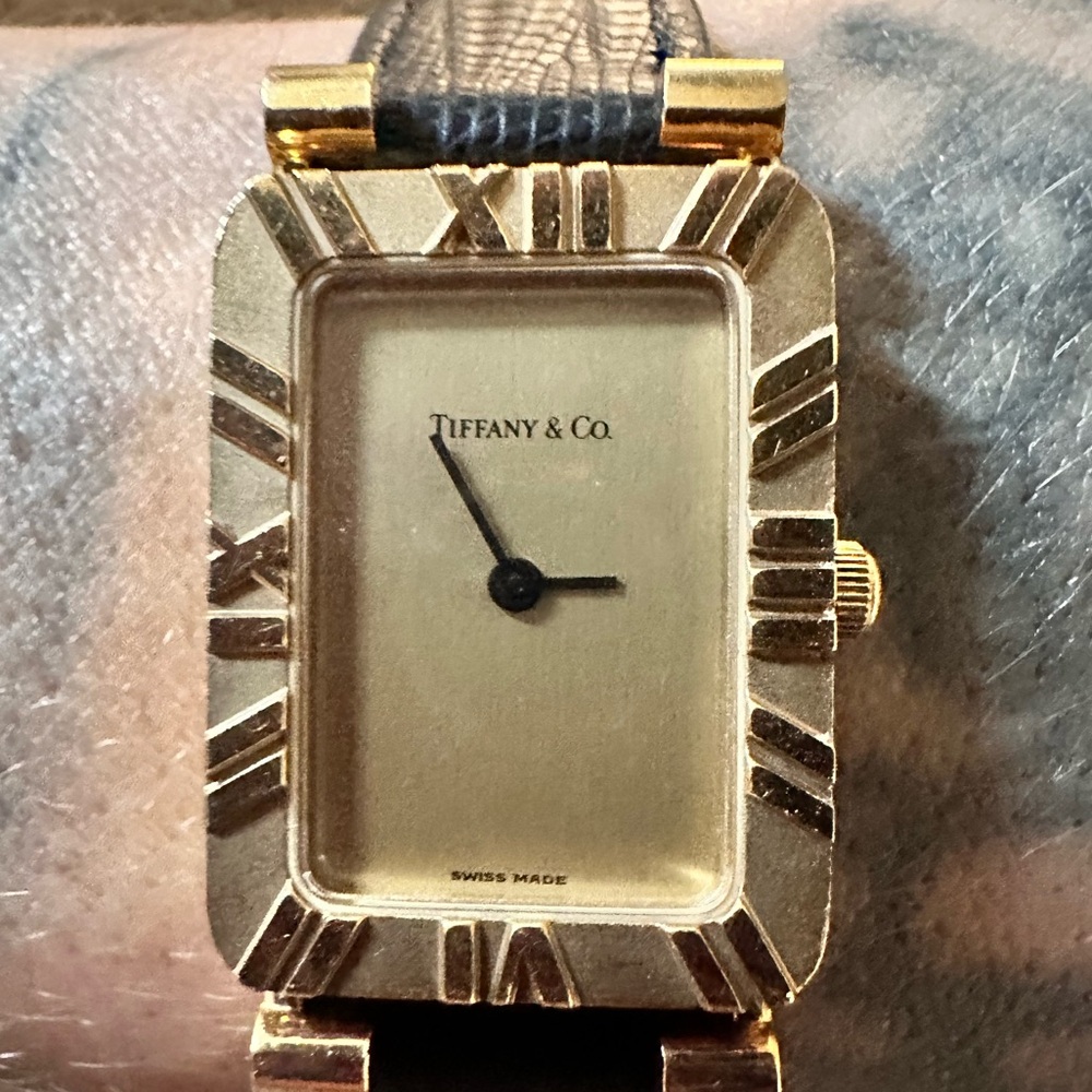 18k Tiffany and co. Atlas wrist watch - Picture 10 of 10
